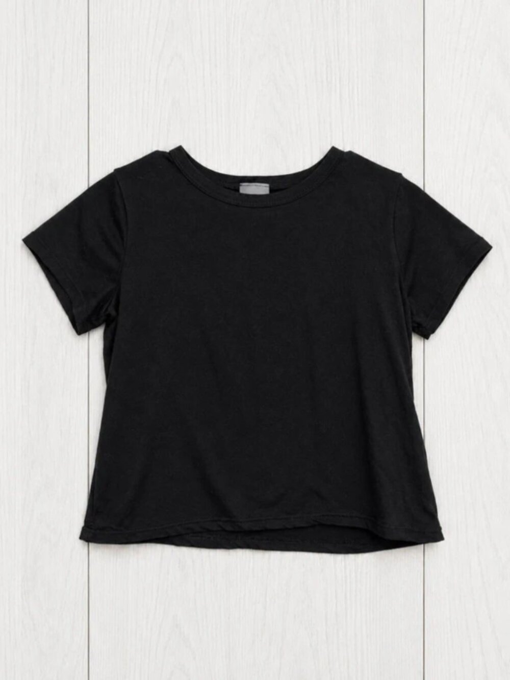 Olivia Rae Womens Black Crew Neck Short Sleeve Knit Pullover T-Shirt M